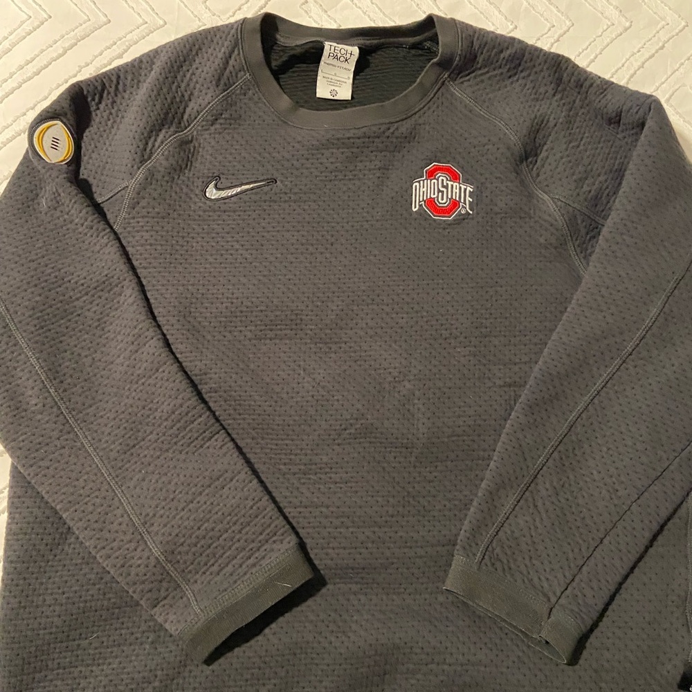 Nike Ohio State Men's Gray Sweatshirt